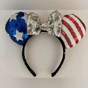 Disney Patriotic Minnie Ears